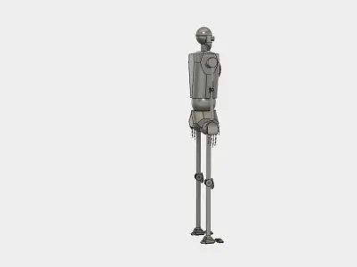 Lightweight Soldier Robot 3D model