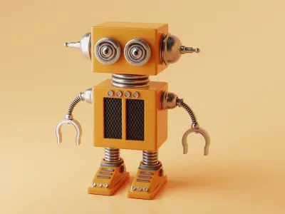Robot V1 3D model