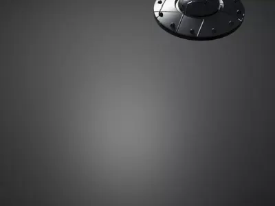 UFO Animation 3D model