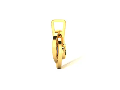 Solitaire Women Pendants  3D print model shop