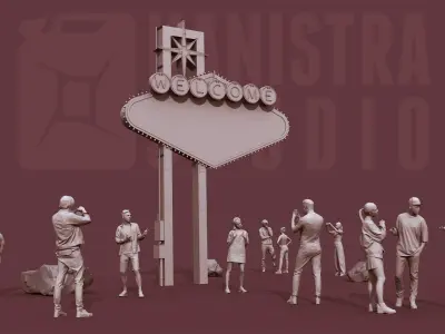 Hyperrealistic Lowpoly Essentials Low-poly 3D model