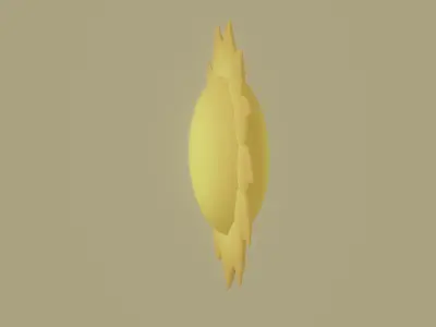 Sun model 3D model
