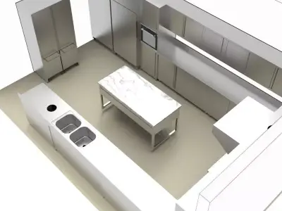 KITCHEN 66 3D model