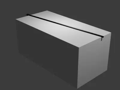 lamp cord Free low-poly 3D model