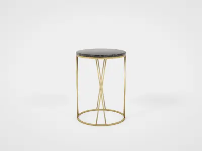 Small Table Low-poly 3D model