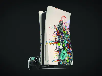 NINJA  PLAY STATION  X5 Low-poly 3D model