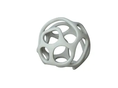 SciFi Cube Object No 27384 Low Poly Shape Texture