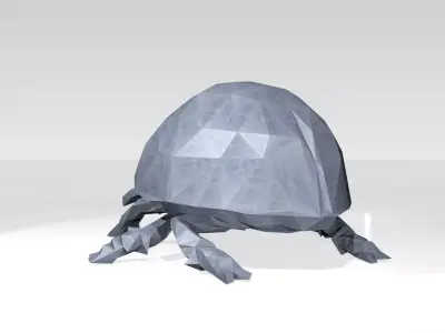 Ladybird Low Poligonal 3D model
