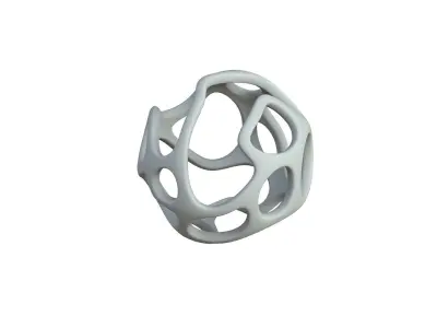 SciFi Cube Object No 27384 Low Poly Shape Texture