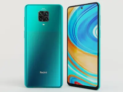 Redmi Note 9 Pro Max  3D model