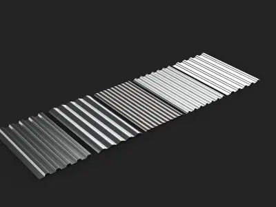 Roofing Sheet 3D model