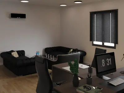 office interior 3D model 20