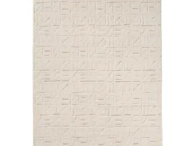 KINARI WOOL RUG 3D model