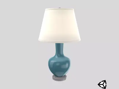 Traditional Table Light On 3D model