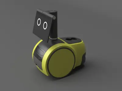 Home Robot Astro 3D model
