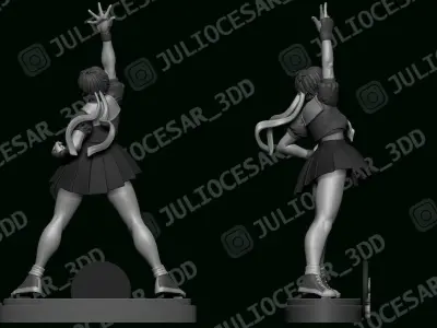 Street fighter - Sakura Kasugano 3D print model