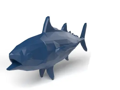 Bonito Low Poligonal Low-poly 3D model