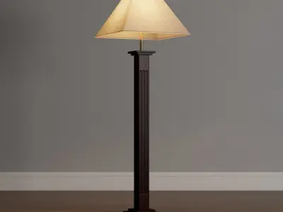 Lamp light Floor classic one 3D model