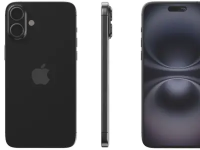 Apple iPhone 16 plus All colors 3D model