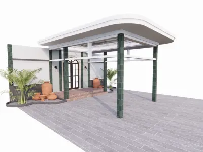 Canopy Main Entrance 3D model