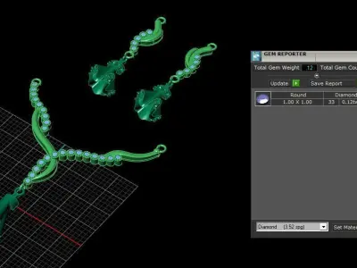 Half set 0057 3D print model