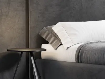 Roma bed 3D model