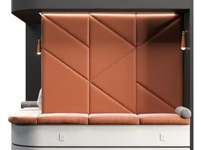  Restaurant and Office Lobi Seating 14 3D model