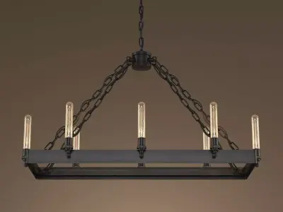 San Sebastian Rectangular 3D model