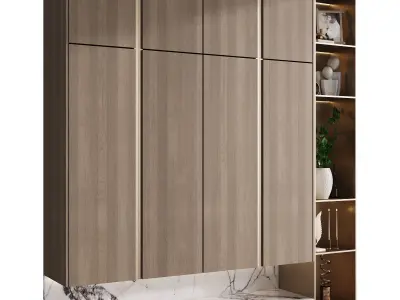 Composition in the hallway 12 3D model