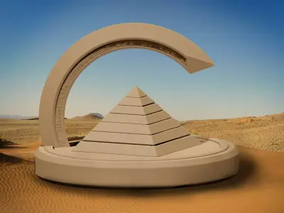 Piramide-My style 3D print model