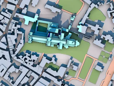 Canterbury Cathedral Great Britain 3D model