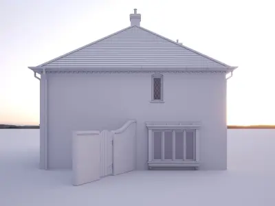 British House Bosc 3A3D 3D model