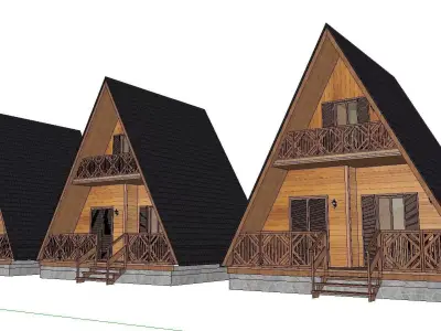Creative Design-Holiday Cabin-035 3D model