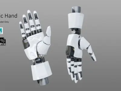 Robotic Hand 3D model