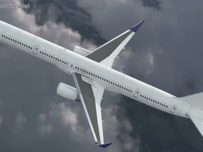  Boeing 757-300 with Cabin and Doors 