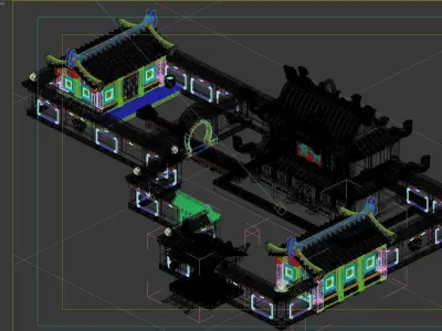 Ancient Architecture 3D model