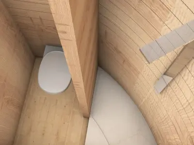 Design study of a marine refuge 3D model