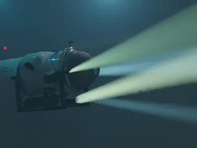 OceanGate Titan Submersible  3D model