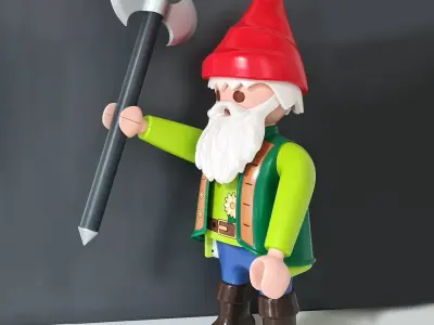 Axe for 32mm Tube 3D print model