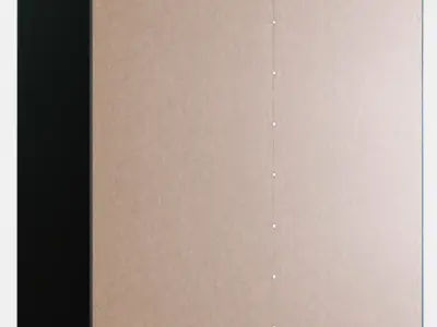 BRIMNES Cabinet with doors 3D model