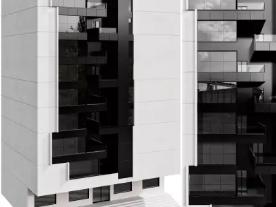 RESIDENTIAL BUILDING NO66 A 3D model