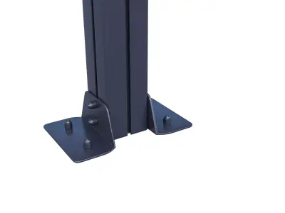 Carport Montana 3D model