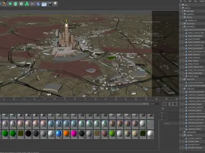 Makkah Mecca City of Saudi Arabia 2021 July Low-poly 3D model