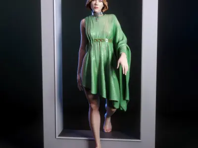 Jessica 6 from Logan s Run 3D print model