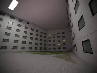 Liminal Hotel Backrooms Level 188 3D model