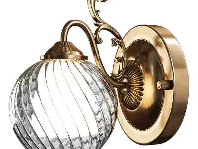 Charlotte Arte Lamp Low-poly 3D model