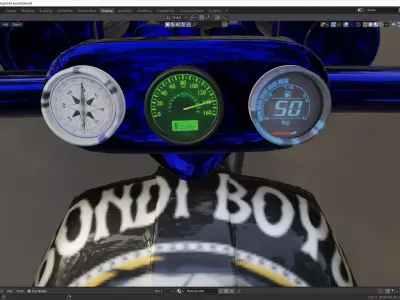 gta 5 bondi boys bike Free low-poly 3D model