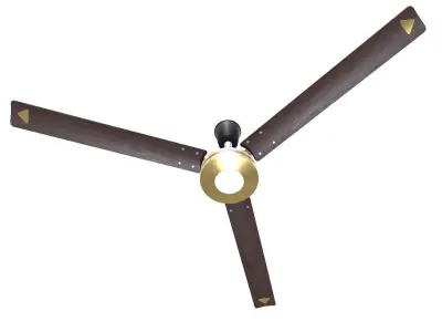 Ceiling Fan Low-poly PBR Low-poly 3D model