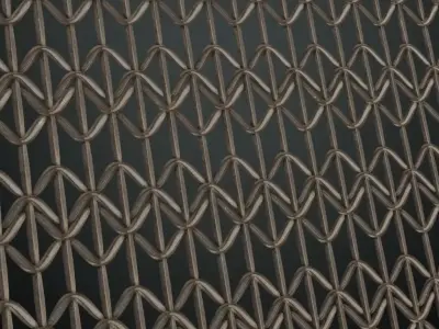 Dirty Metal Grill Transparent PBR Seamless Texture purchase