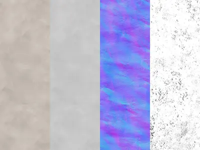 Decorative plaster Seamless decorative plaster material Texture